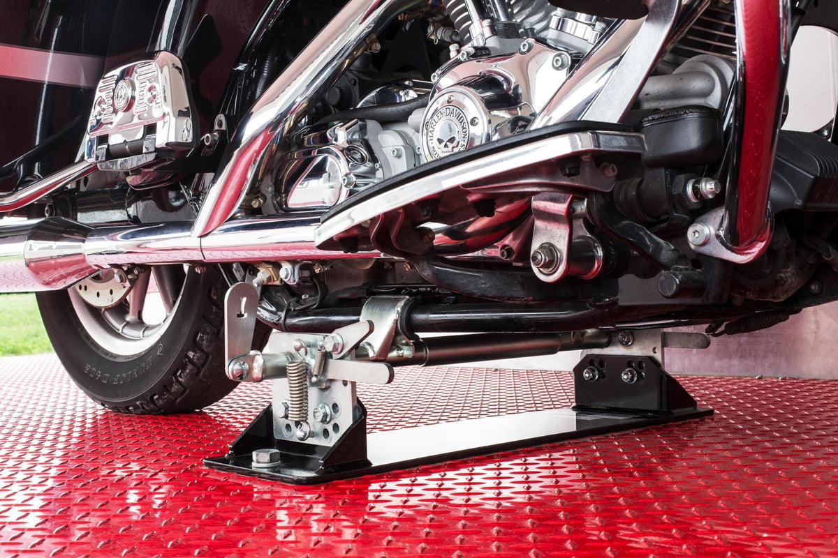 B&W MC2302 Biker Bar Strapless Motorcycle Removable Clamp Bar Dyna Softail V-Rod