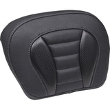 Mustang Deluxe Black W/Chopped Tour-Pak Pad for Harley 23-24 Touring