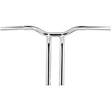 LA Choppers 1-1/4" One-Piece Pullback Kage Fighter T-Bars Harley