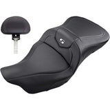 Saddlemen Carbon Fiber Heated Roadsofa Seat Harley 08-23 Touring