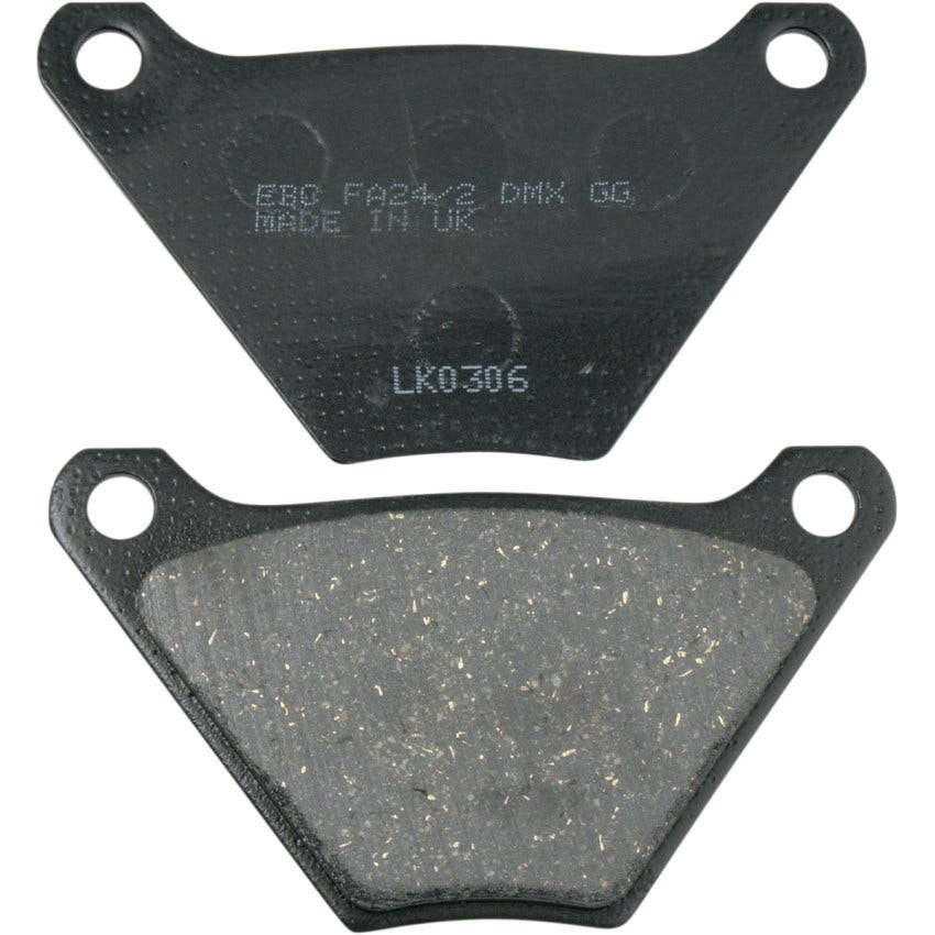 EBC Organic Front and Rear Brake Pads for Harley 72-84 FL / FLH