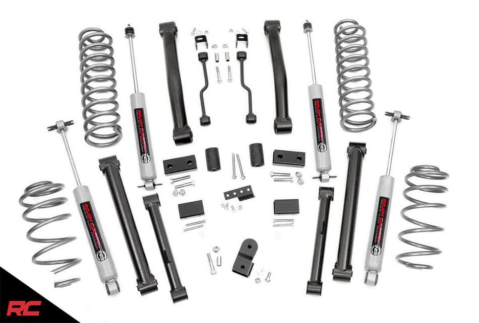 Rough Country 900.20 4" Lift Kit N3 Shocks for 93-98 Jeep Grand Cherokee ZJ 4WD