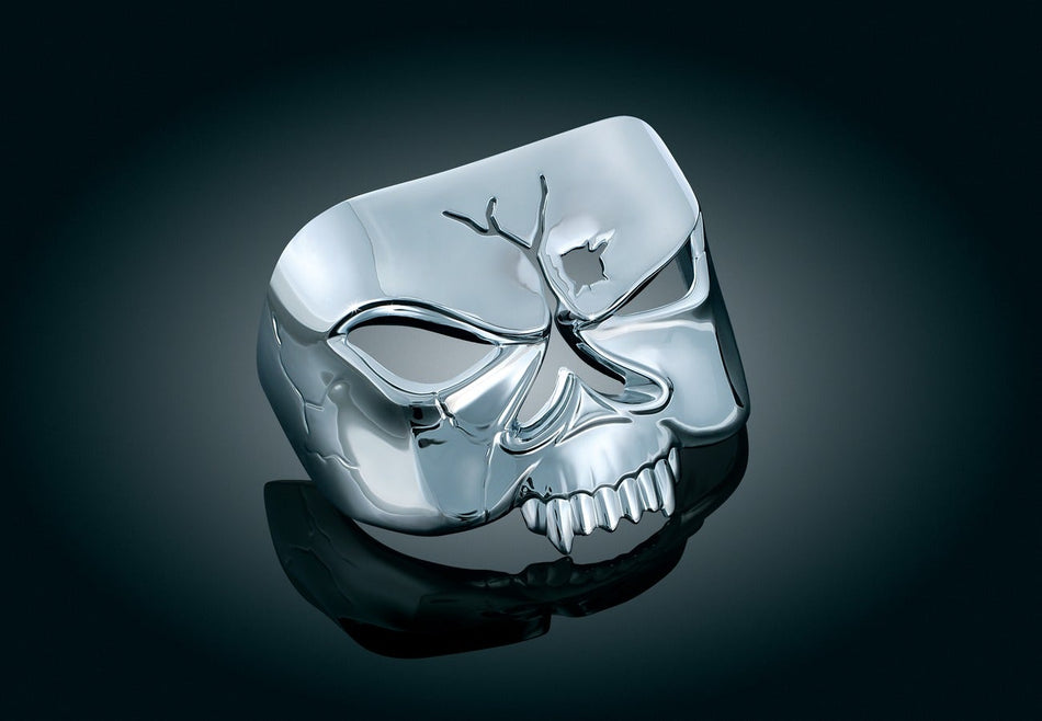 Kuryakyn Chrome Zombie Rear Fender Taillight Cover for Harley