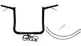 FBI Pointed Top Plug n Play EZ 1-1/4" Handlebar Kit Harley 14-15 FLH/T