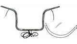 FBI Round Top Plug n Play EZ 1-1/4" Handlebar Kit Harley 21-23 FLH/T
