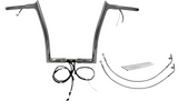 FBI Pointed Top Plug n Play EZ 1-1/4" Handlebar Kit Harley 15 FLTRX/S