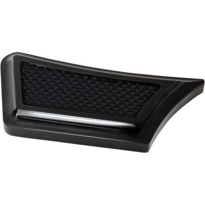 Accutronix FLBP-IB Black Instigator Rear Brake Pedal Cover Harley 99-Up