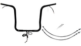FBI Round Top Plug n Play EZ 1-1/4" Handlebar Kit Harley 16-20 FLH/T