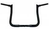 FBI Fat Baggers Pointed Handlebar 11" Reduced Reach Harley Batwing 08-Up