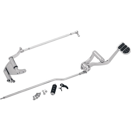 Kuryakyn 9063 Chrome Standard Length Forward Controls Harley Dyna 91-17