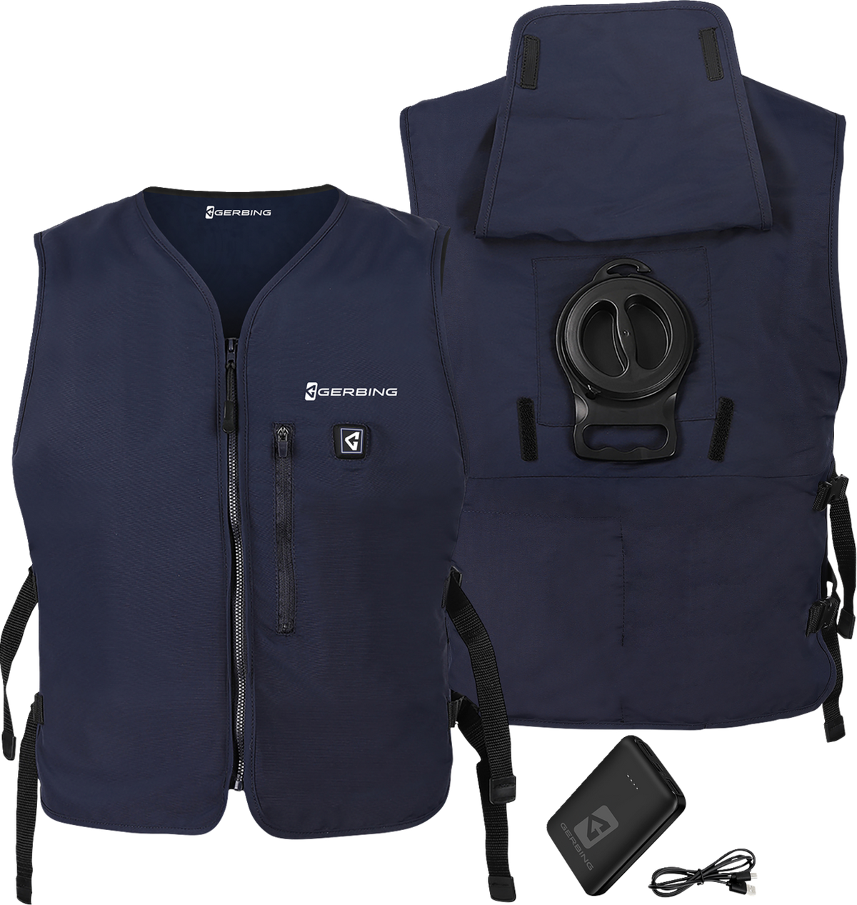 Gerbing Heated Clothing 5V Touch Button Circulatory Cooling Vest - Blue