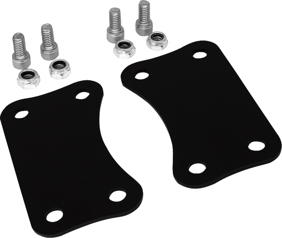 Coastal Moto 21" Black Fender Lift Bracket Riser 4 Harley Freewheeler FLTRT 23-24 ST