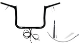 FBI Pointed Top Plug n Play EZ 1-1/4" Handlebar Kit Harley 21-23 FLH/T