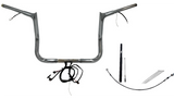 FBI Pointed Top Plug n Play EZ 1-1/4" Handlebar Kit Harley 21-23 FLH/T