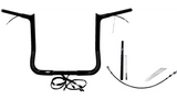FBI Pointed Top Plug n Play EZ 1-1/4" Handlebar Kit Harley 21-23 FLH/T