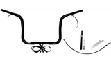 FBI Round Top Plug n Play EZ 1-1/4" Handlebar Kit Harley 21-23 FLH/T