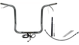FBI Round Top Plug n Play EZ 1-1/4" Handlebar Kit Harley 21-23 FLH/T