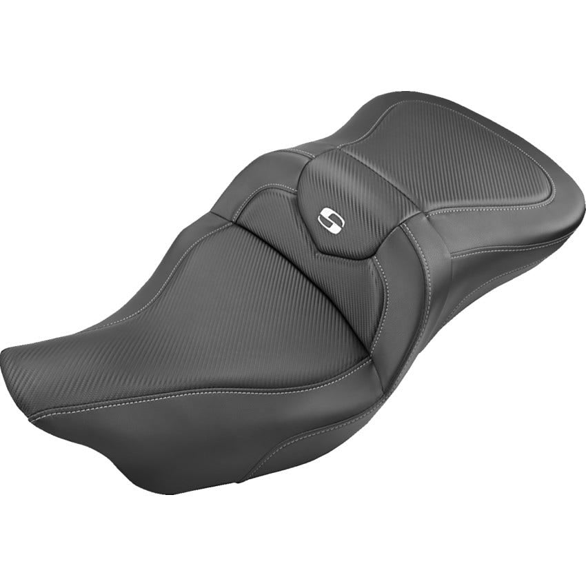 Saddlemen Black Roadsofa Seat Harley 09-24 FLH/FLT