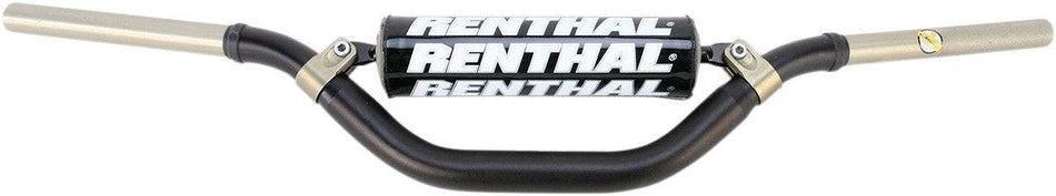 Renthal Twinwall Handlebars Bend RC Mini 85cc Black 923-01-BK-11-219