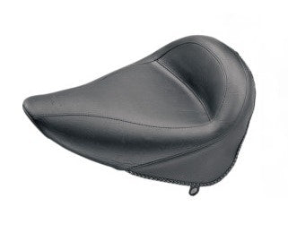 Mustang 75086 Black Vintage Solo Seat Only Harley 00-05 FXST 00-07 FLST
