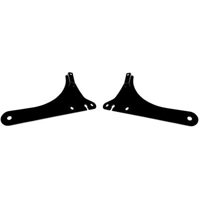 Cycle Visions CV8098 Black Sissy Bar Side Plates Harley Softail FLSL 18-20