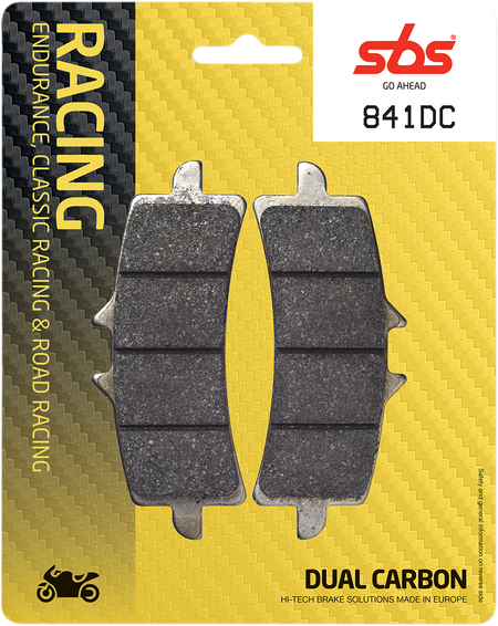 SBS DC Racing Dual Carbon Brake Pads for Select 1980-2025 Models