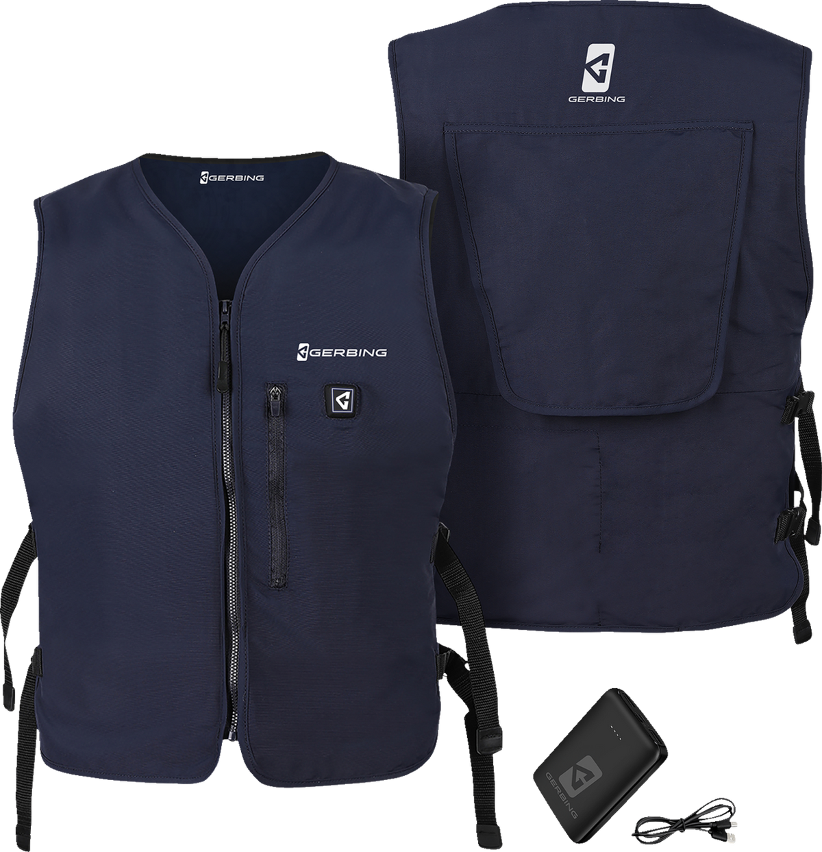 Gerbing Heated Clothing 5V Touch Button Circulatory Cooling Vest - Blue