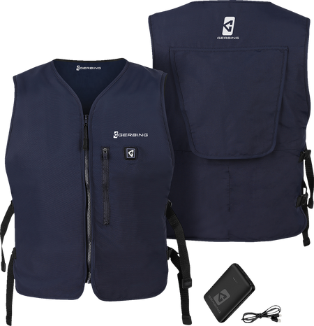 Gerbing Heated Clothing 5V Touch Button Circulatory Cooling Vest - Blue