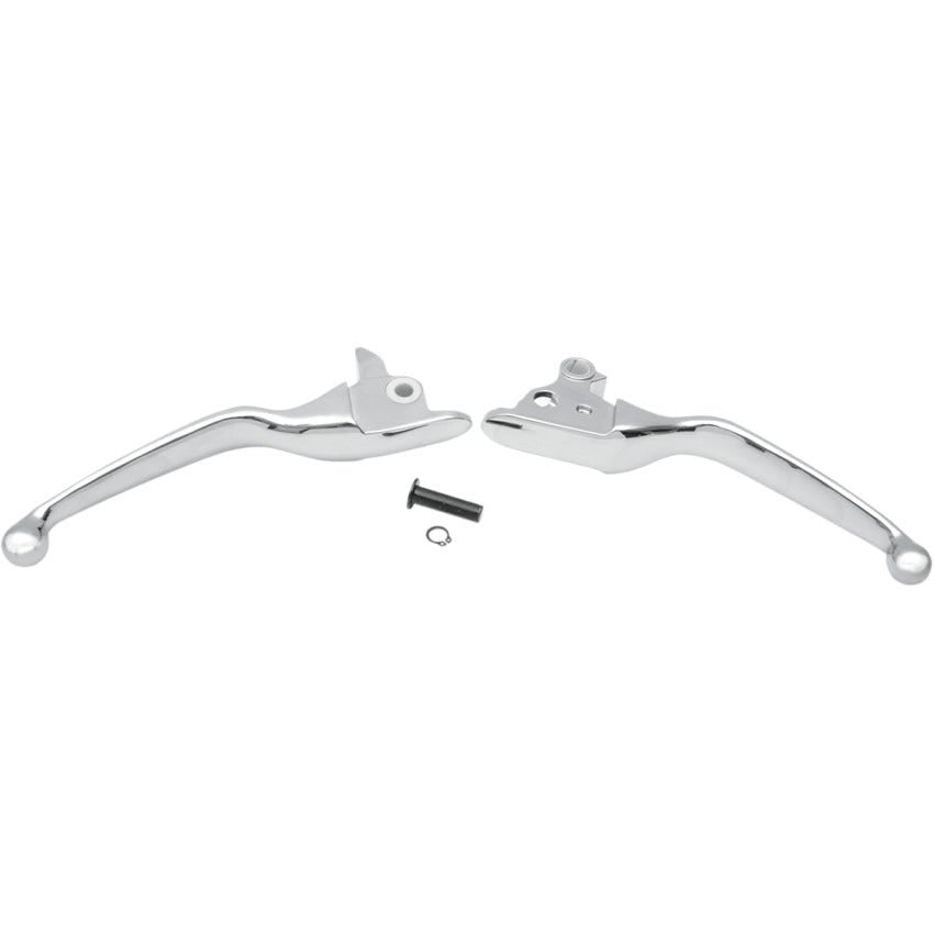 Drag Specialties Wide Blade Lever Set for Harley 08-16 Touring Models