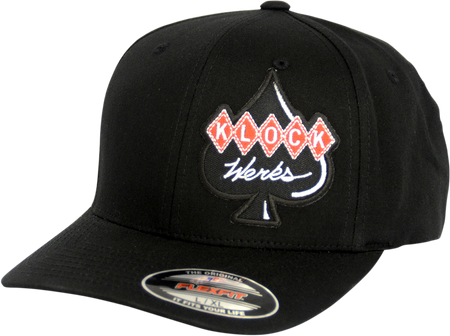 Klock Werks Offset Logo Flexfit Hat - Small/Medium