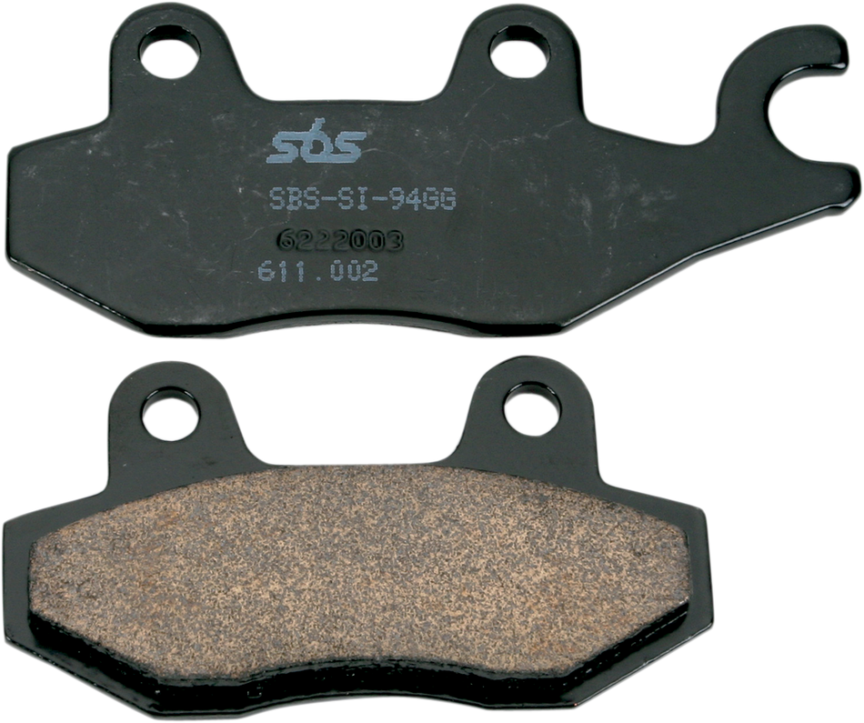 SBS 611SI SI Off-Road Sintered Front/Rear Brake Pads