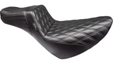 Le Pera Black Tailwhip Seat 4 Harley 18-23 Softail FXLRS/FLSB