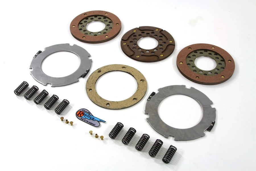V-Twin 18-1737 Replacement Clutch Kit for Vintage Harley G / W Models 41-73