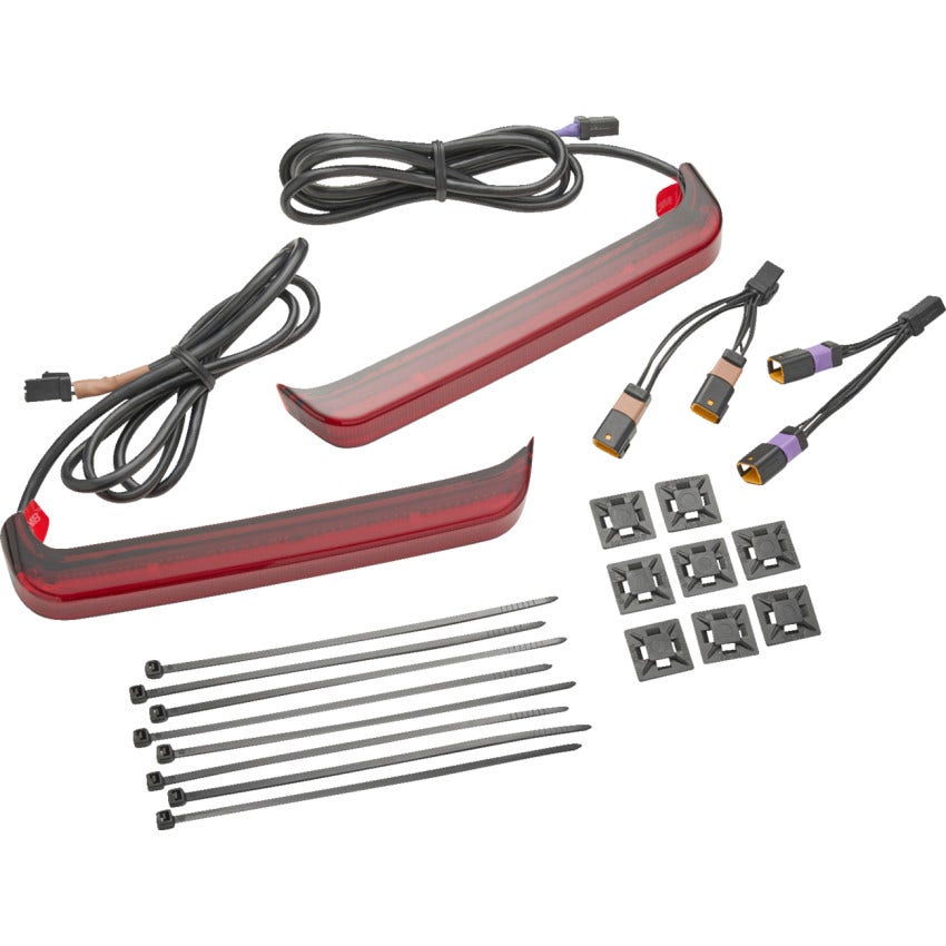 Ciro Bag Blades With Lightstrike for Harley 23-25 Touring Models