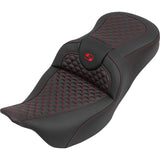 Saddlemen Dragon Stitch Road Sofa w/o Backrest 08-25 Harley Touring