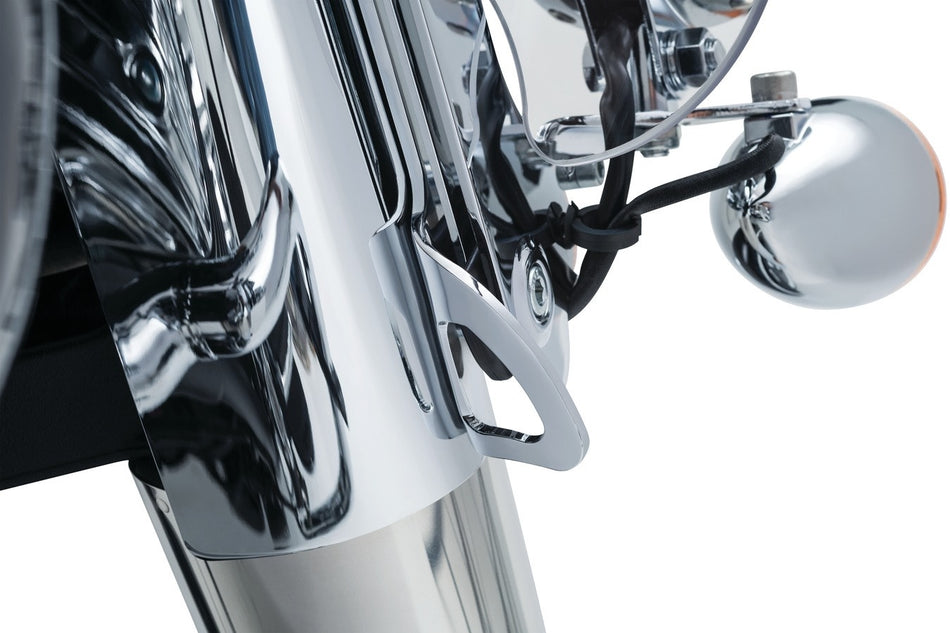 Kuryakyn 968 Chrome Custom Front Tie-Down Brackets Indian Chief Dark Horse Vintage