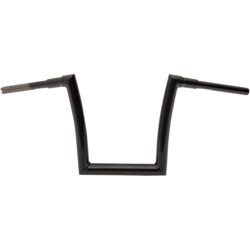 Todd's Cycle 12" Gloss Black Strip 1 1/2" 1.5 Handlebars for Harley FLT Softail
