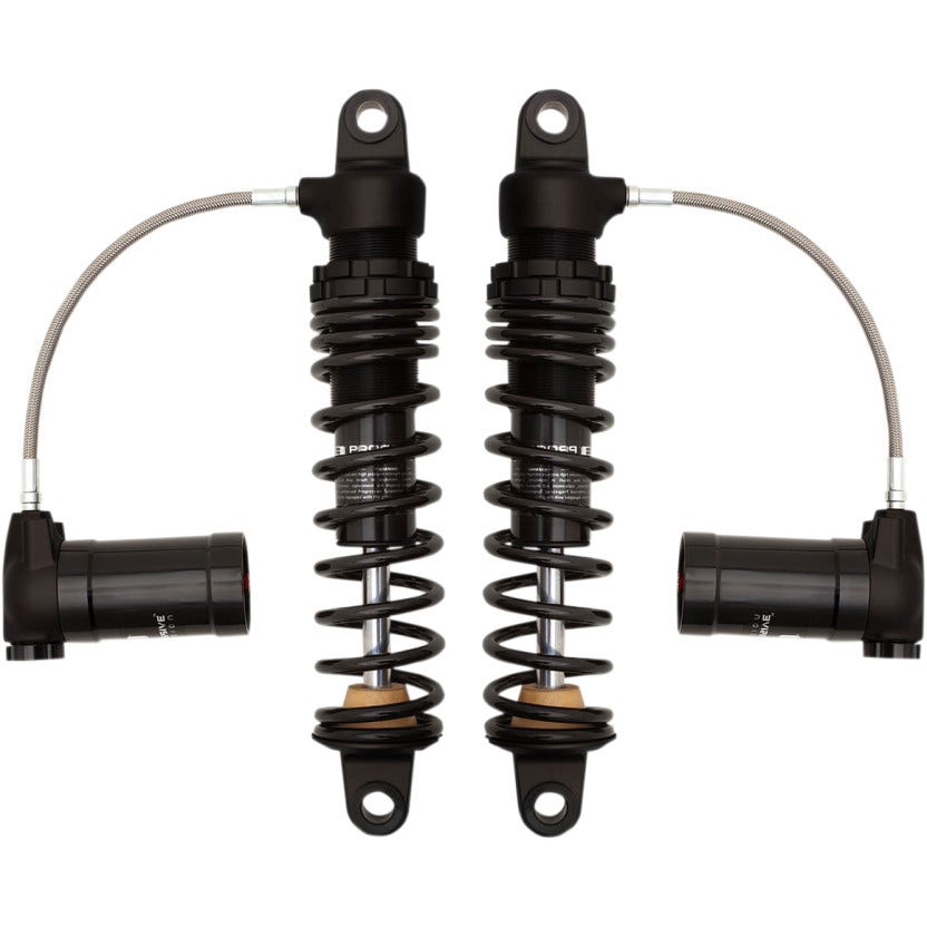 Progressive 970 Series Rear Remote Reservior 13" Heavy Duty Shocks for FLH/T