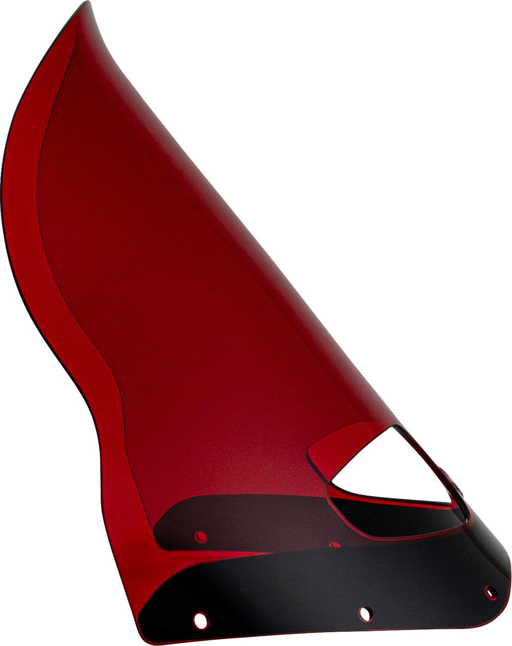 Klock Werks Kolor Flare Windshield for Road Warrior Fairing - Red