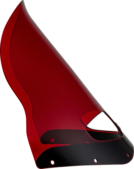 Klock Werks Kolor Flare Windshield for Road Warrior Fairing - Red