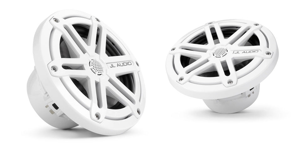 JL Audio Marine Boat M3 6.5-inch Cockpit Coaxial System White Sport Grilles