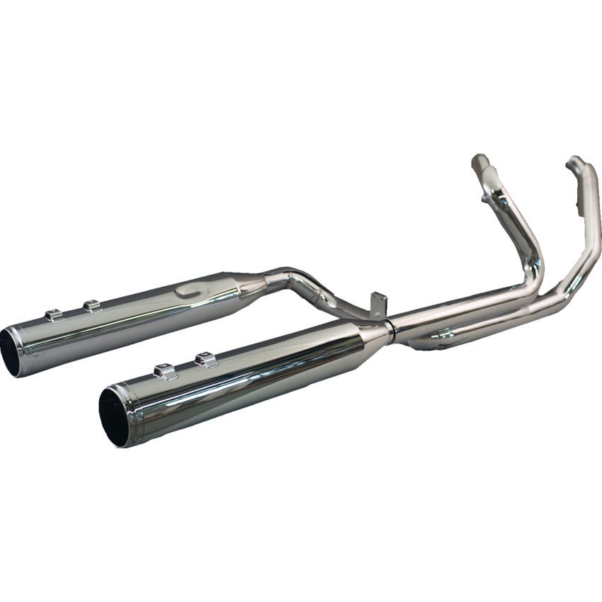 Khrome Werks 2-into-2 Dominator Exhaust 4-1|2" Muffler for 09-16 Harley FLH|T