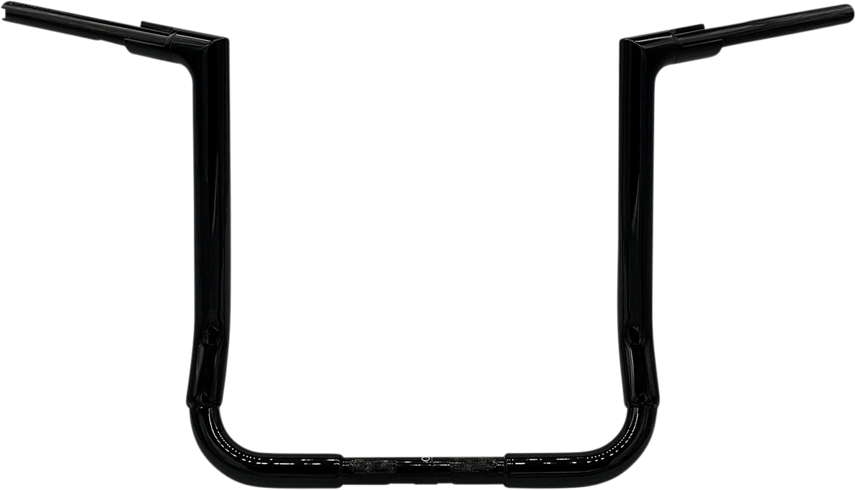 FBI Fat Baggers 1-1/2" EZ Flat Top Handlebars for 14-20 FLHT/FLHX & Trike - Black / 16"