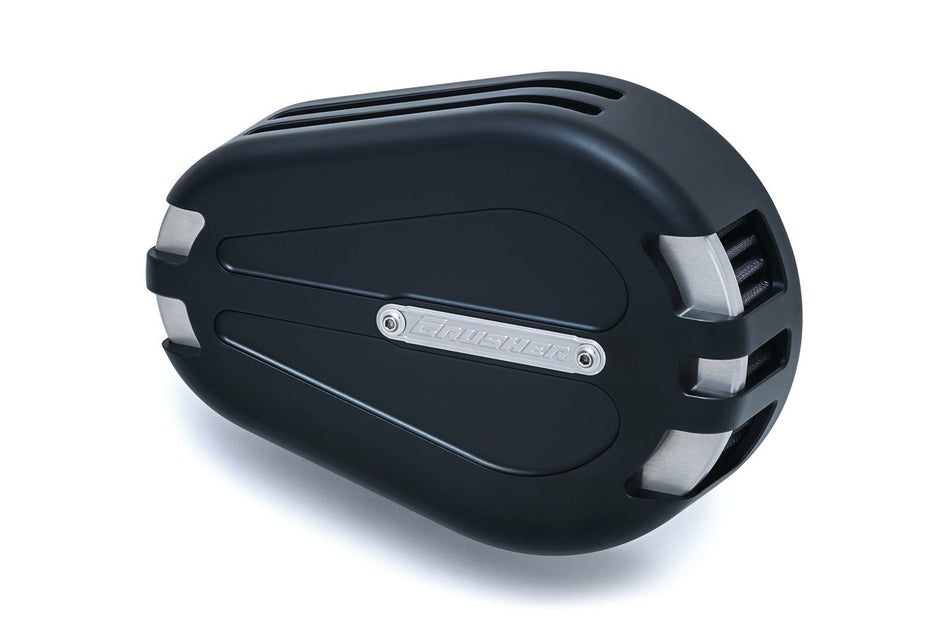 Crusher Maverick Satin Black Pro Stage 1 Air Cleaner for Harley 08-16 FLT & CVO
