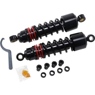 Burly Brand B28-1206B Black 11.5" Slammer Plus Lowering Shocks Harley XL 04-Up