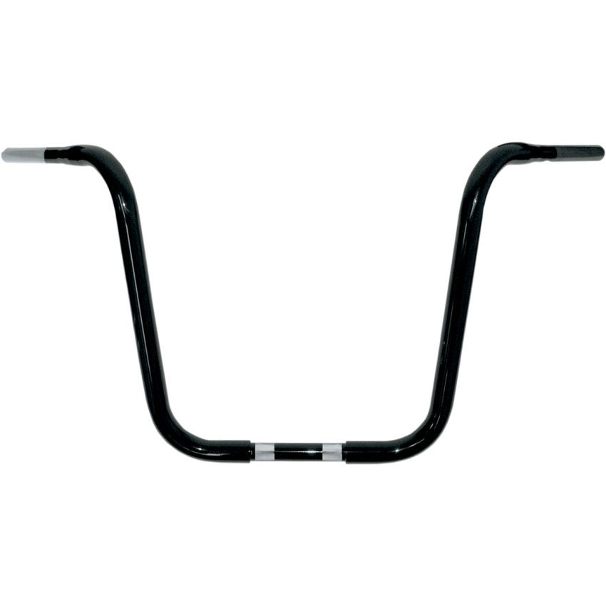 Drag Black 14" TBW 1-1/4" Buffalo Touring Handlebars for Harley 08-14 FL