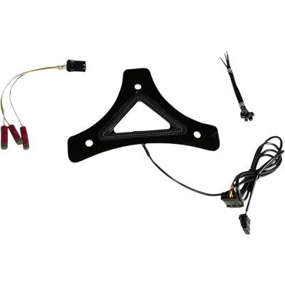 Custom Dynamics Dual Intensity Run/Brake LED Backrest Black Harley & Custom