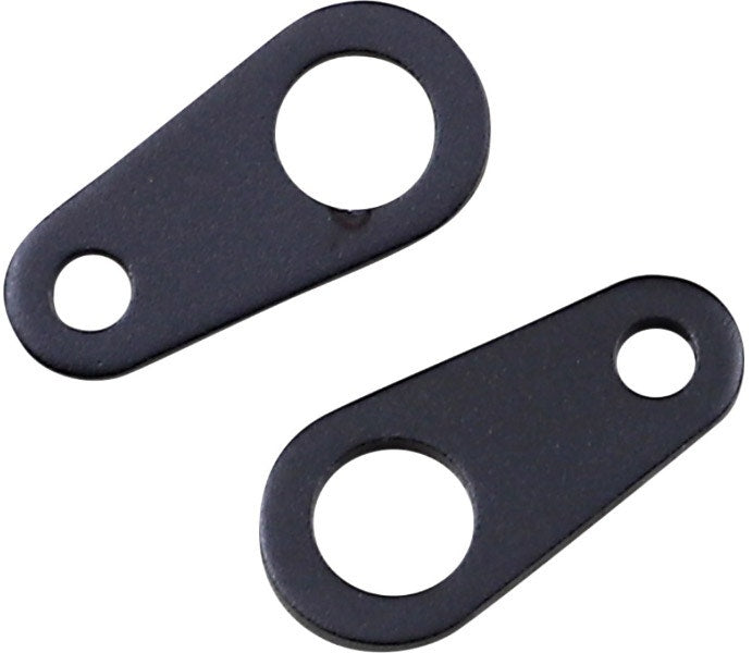 Custom Dynamics Black Micro Bullet LED Turn Signal Straight Bracket Mount