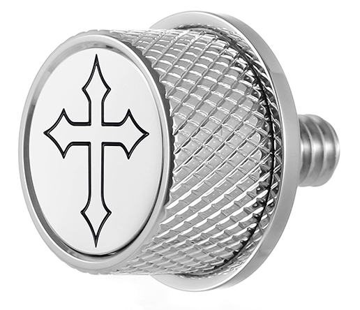 Figurati Cross Seat Mounting Knob 4 Harley 65-22 Touring