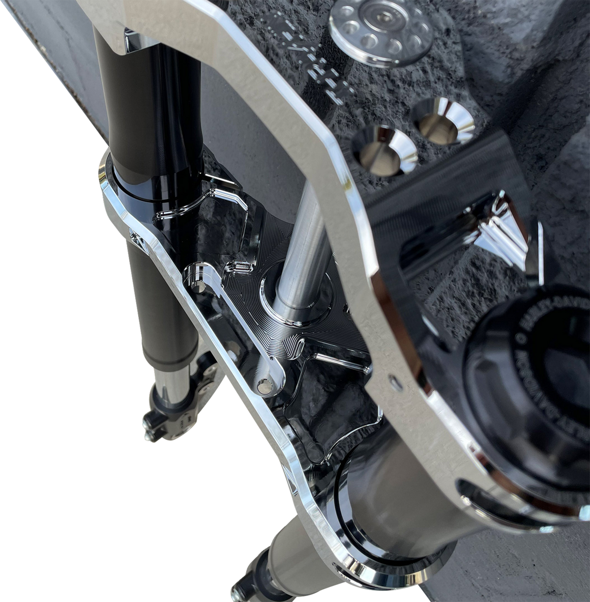 Thrashin Supply Co. Triple Tree Set - Chrome